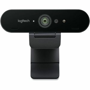 Logitech Brio 4K Webcam for Business, biometrics login with Windows Hello, Works with Microsoft Teams, Zoom, Google Meet, PC/Mac - Image 1