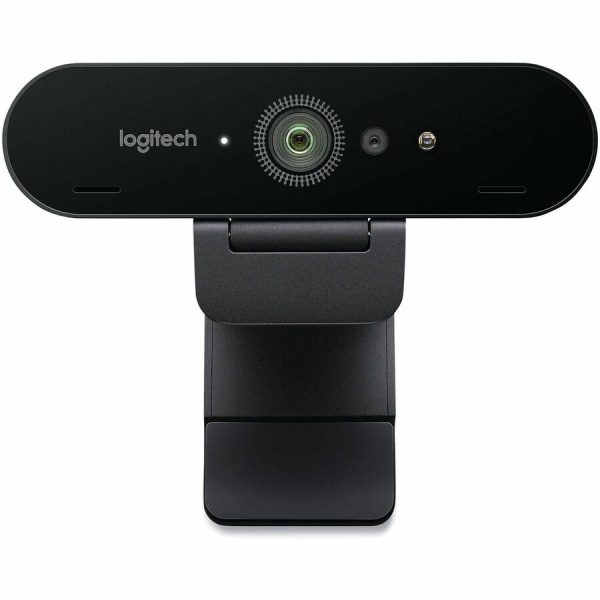 Logitech Brio 4K Webcam for Business, biometrics login with Windows Hello, Works with Microsoft Teams, Zoom, Google Meet, PC/Mac