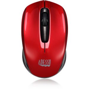 WRLS OPTICAL WHEEL MOUSE RED - Image 1