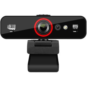Adesso CyberTrack F1 Webcam - Window Hello Certified - 2.1 Megapixel - 30 fps - USB 2.0 - 1 Each - Image 1