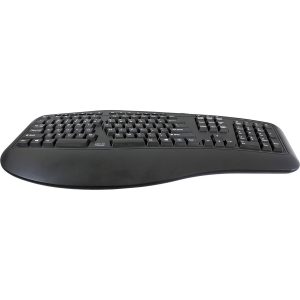 ERGONOMIC KEYBOARD W/ HOT KEYS - Image 1