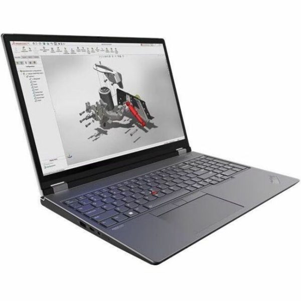 Lenovo ThinkPad P16 Gen 2 21FA002UUS 16" Touchscreen Mobile Workstation - WQUXGA - Intel Core i9 13th Gen i9-13950HX - vPro Technology - 64 GB - 1 TB SSD - English Keyboard - Villi Black, Storm Gray