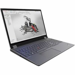 Lenovo ThinkPad P16 Gen 2 21FA0032US 16" Mobile Workstation - WQXGA - 165 Hz - Intel Core i7 13th Gen i7-13700HX - 16 GB - 512 GB SSD - English Keyboard - Villi Black, Storm Gray - Image 1