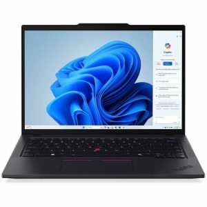 Lenovo ThinkPad T14 Gen 5 21ML0056US 14" Touchscreen Notebook - WUXGA - 60 Hz - Intel Core Ultra 5 135U - vPro Technology - 32 GB - 512 GB SSD - English Keyboard - Black - Image 1